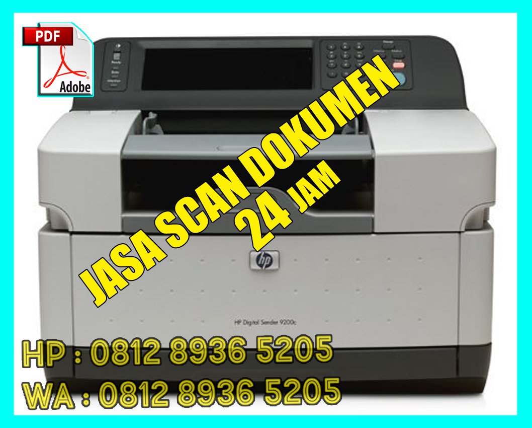 HARGA SCAN DOKUMEN MURAH (WARNA / HITAM PUTIH)