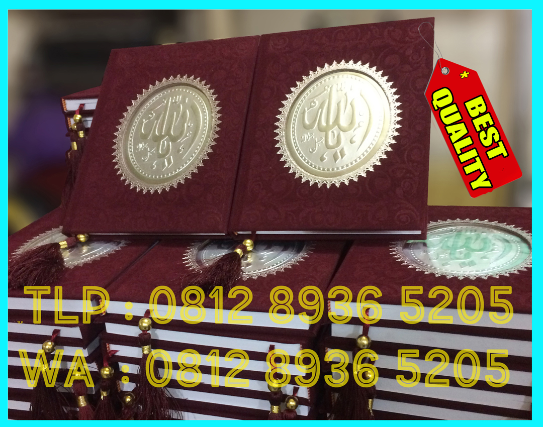 Cetak Yasin Hardcover  Beludru