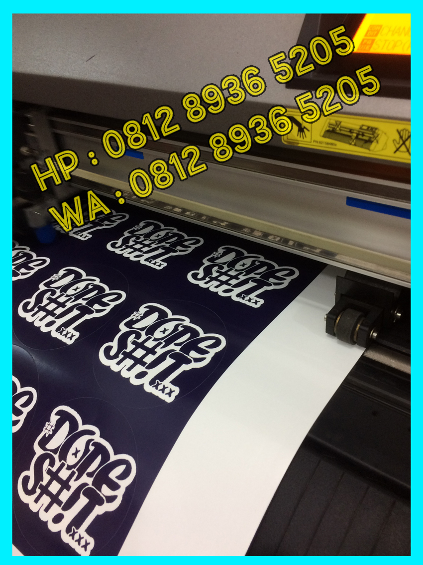 Tempat Cetak dan Cutting Sticker | 24 Jam