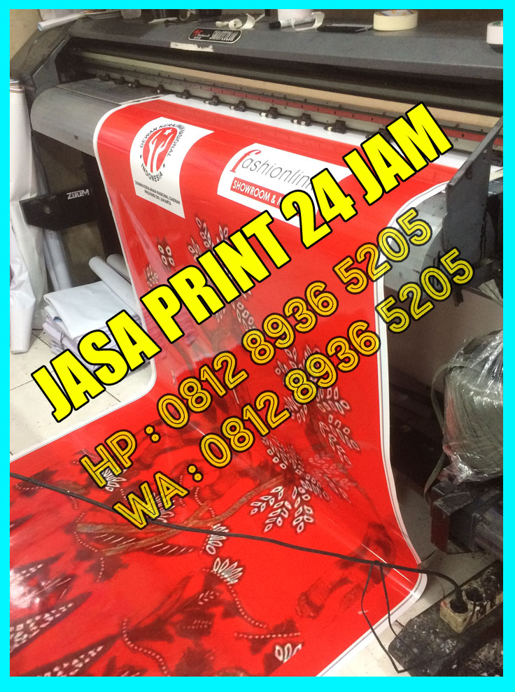Pusat Tempat Print Digital 24 Jam Jakarta Murah Terlengkap