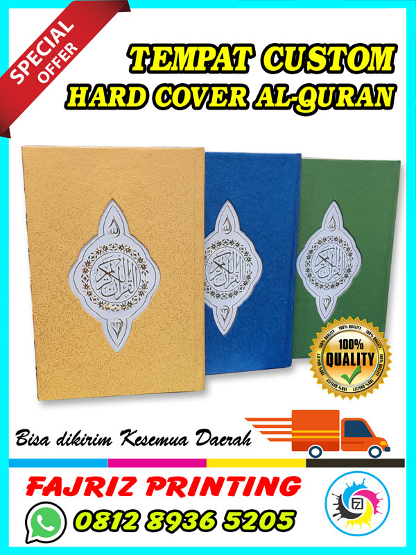 Cetak Alquran 40 hari Jakarta Hard cover | Kain Beludru