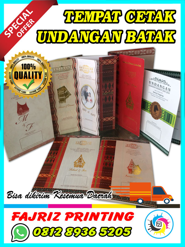 Tempat Cetak Undangan Batak – Adat Batak di jakarta