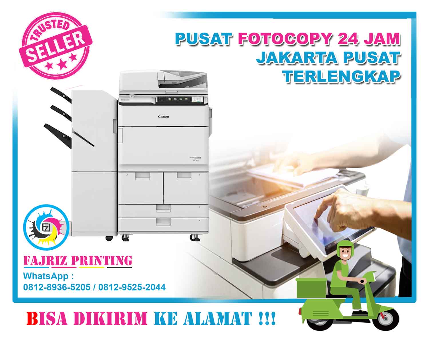 Fotocopy 24 Jam di Jakarta Pusat Terlengkap dan Termurah